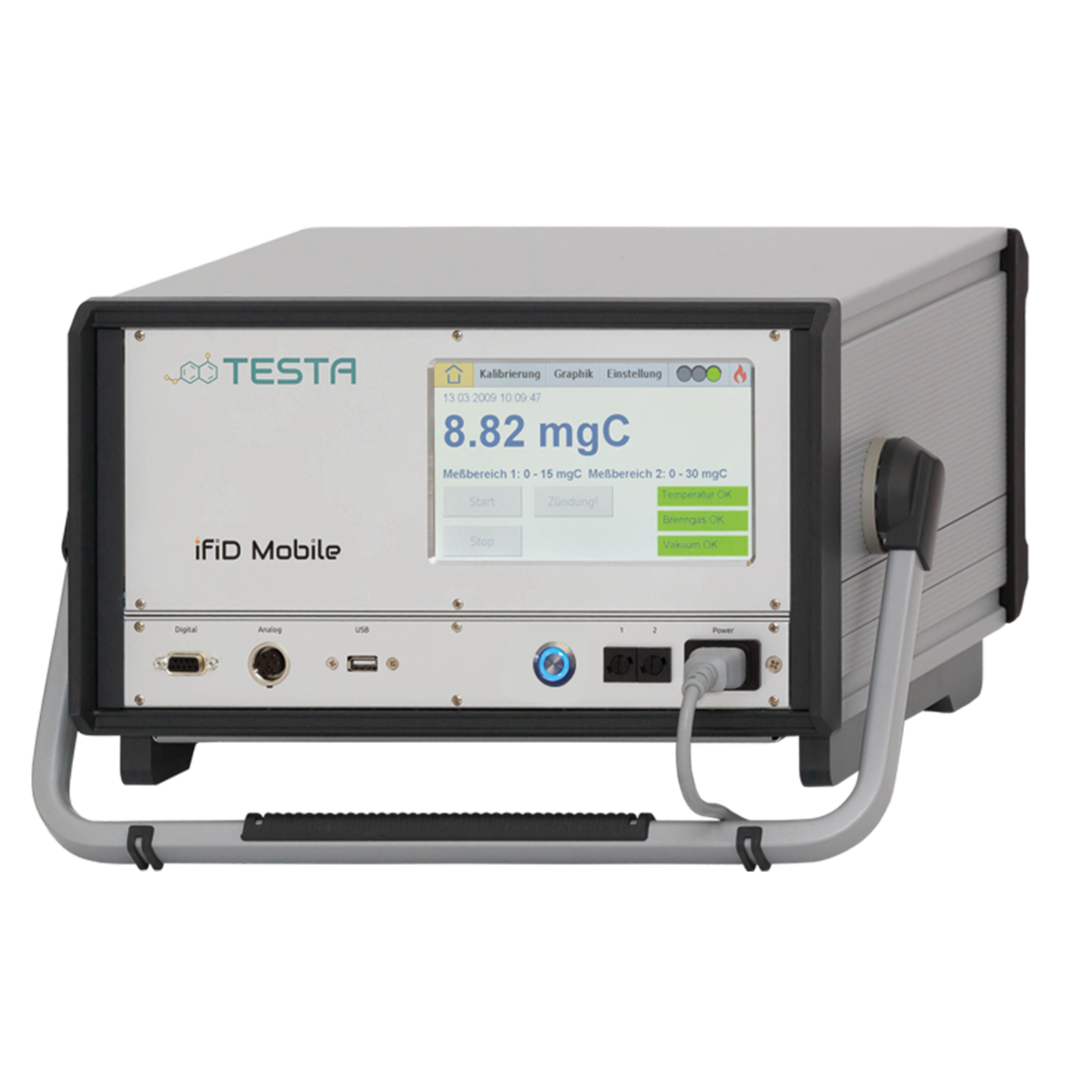 Testa便携式总烃分析仪，iFiD mobile 