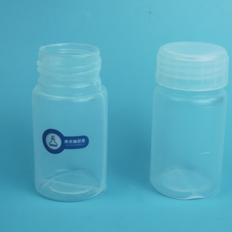 超净高纯试剂保存容器PFA大口瓶半导体电子级广口取样瓶100ml