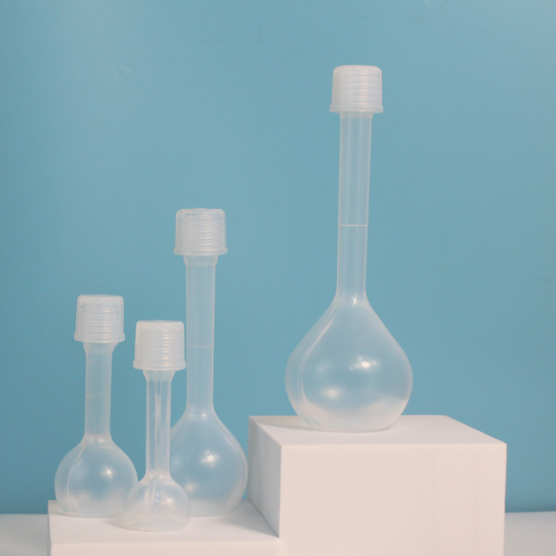 PFA容量瓶用于ICP-MS分析耐酸碱误差系数小特氟龙容量瓶