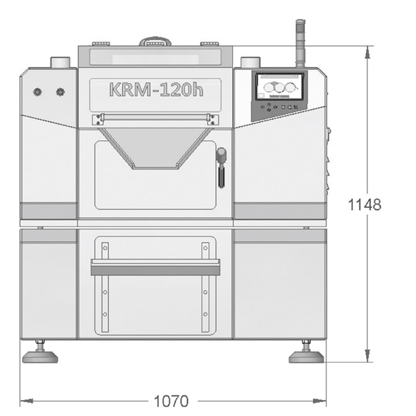 KM Tech 进口三辊研磨机 KRM-120B