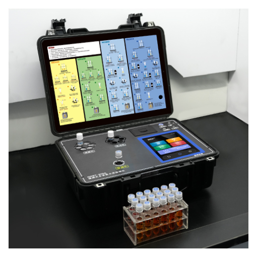 便携式cod氨氮总磷总氮水质检测测定仪
