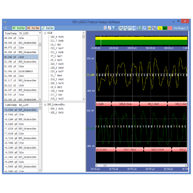 Prodigy USB3.0协议分析软件