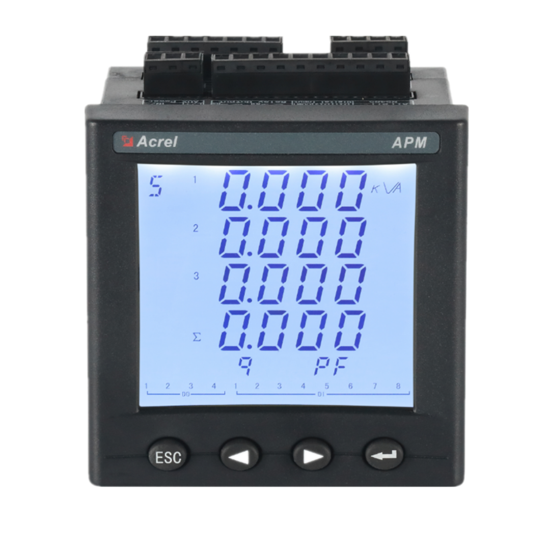 安科瑞 高精度电力仪表APM801  0.2S级全电能统计