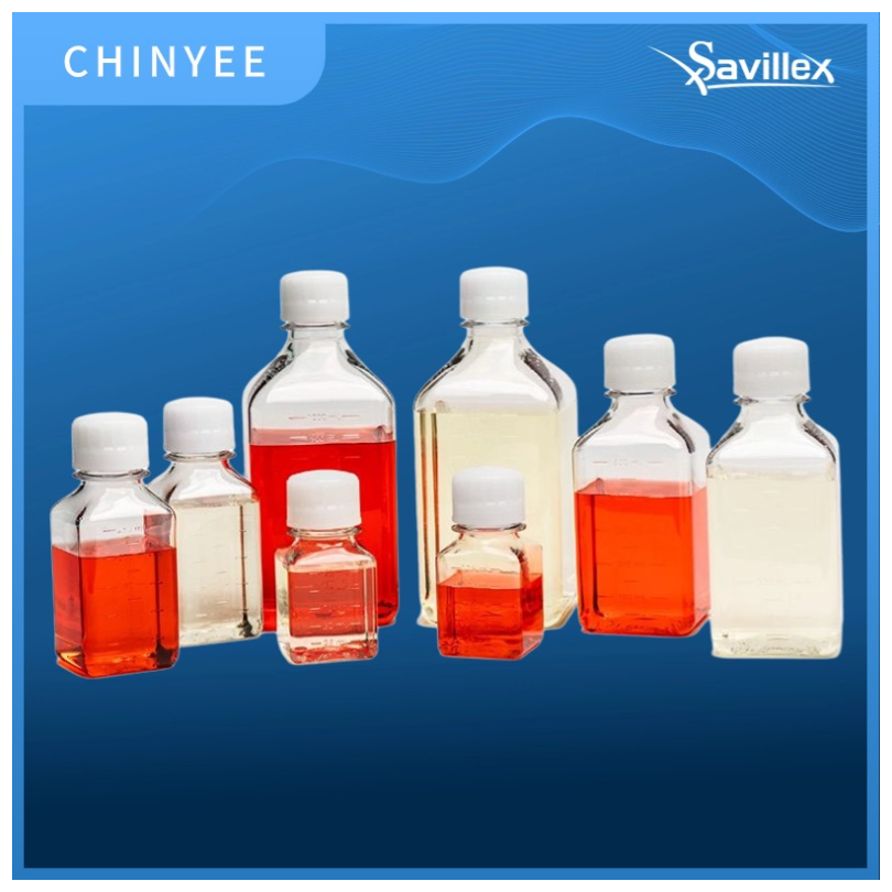Savillex PETG培养基方瓶500ml 进口耗材 血清瓶 生物试剂瓶
