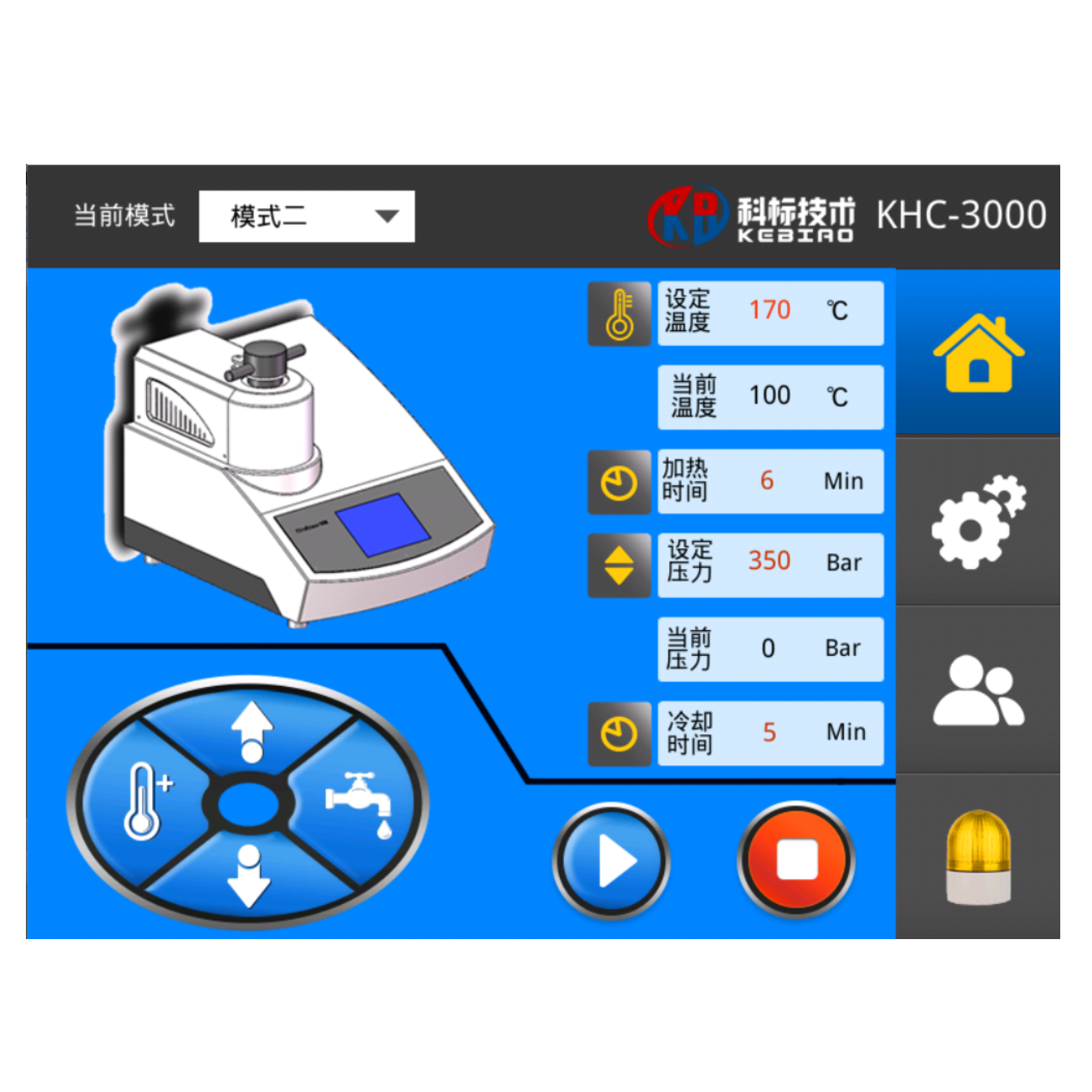 KHC-3000 全自动液压镶嵌机