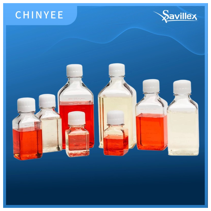 Savillex PETG培养基方瓶250ml 进口耗材血清瓶 生物试剂瓶