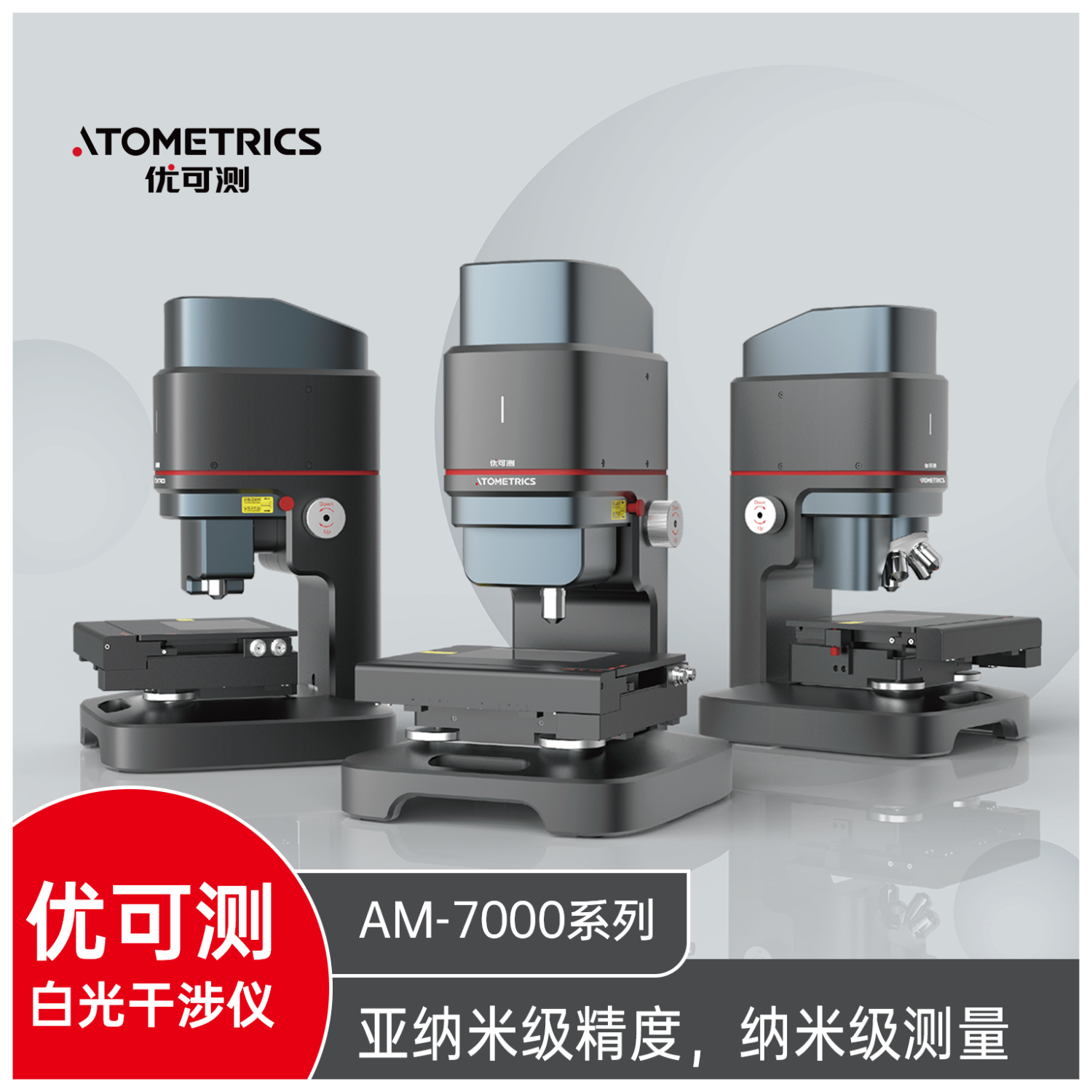 优可测Atometrics白光干涉仪AM-7000系列ER-230