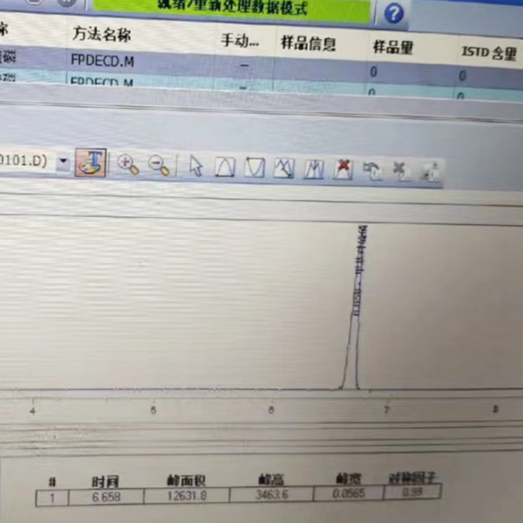 二手 Agilent 安捷伦 6890N FPD ECD检测器 双毛细管进样口