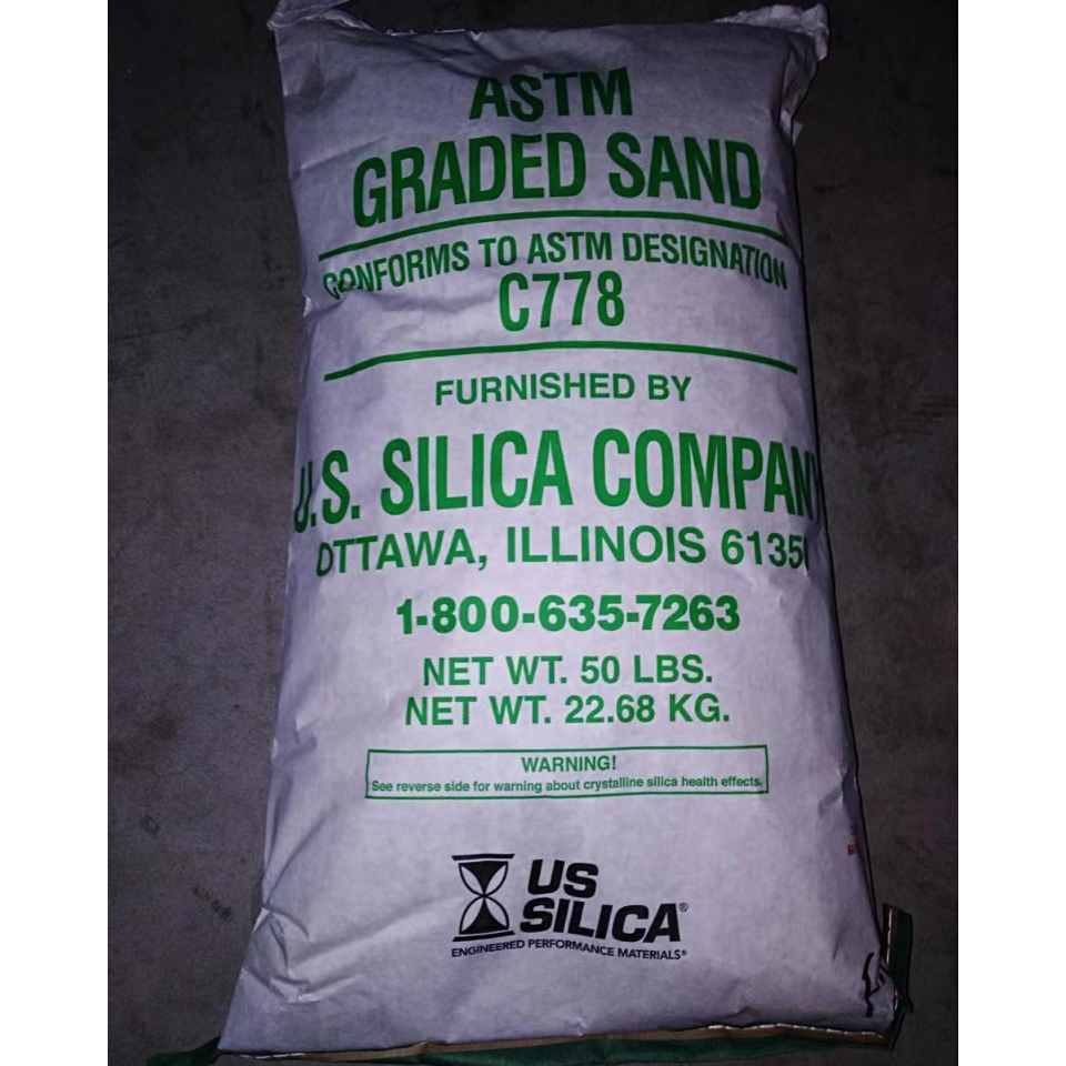 ASTM Graded Sand C778 US Silica标准砂