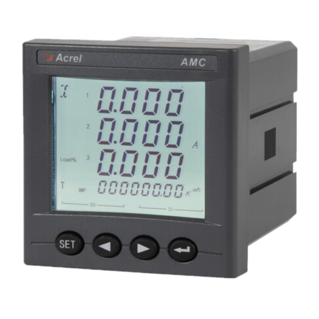 安科瑞 多功能电表AMC300L-4E3/4G 交流多回路 铁塔基站装配