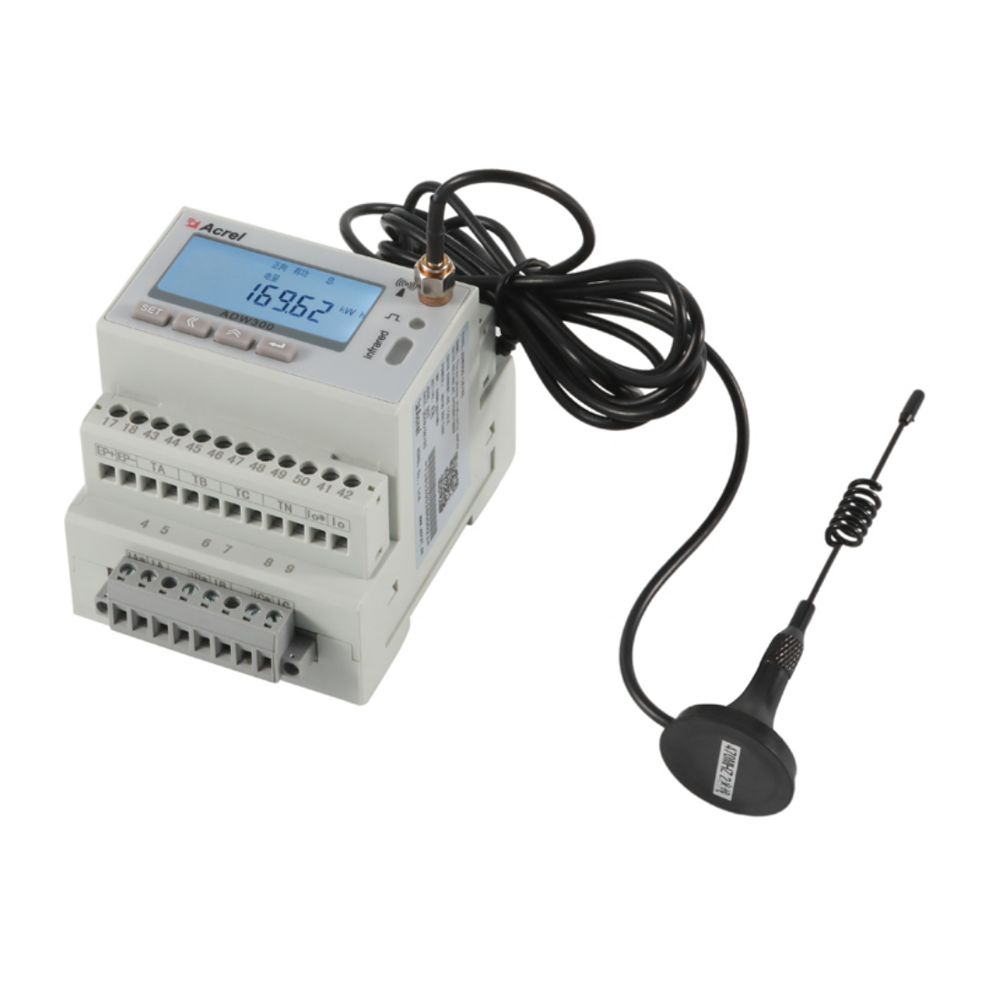 安科瑞 多功能物联网电表ADW300/4G 上传电力监控系统 