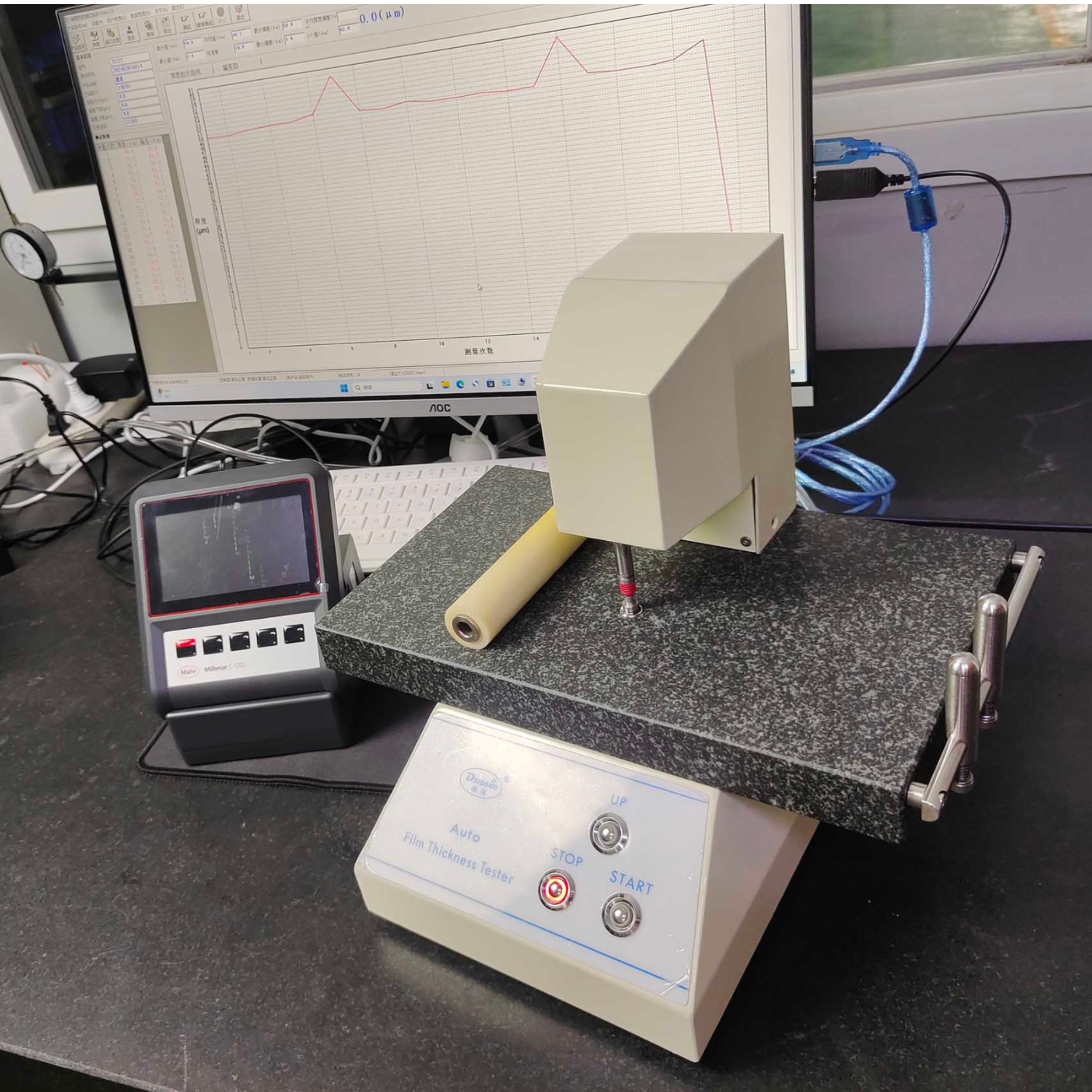 德准C1202M-AT全自动马尔薄膜测厚仪