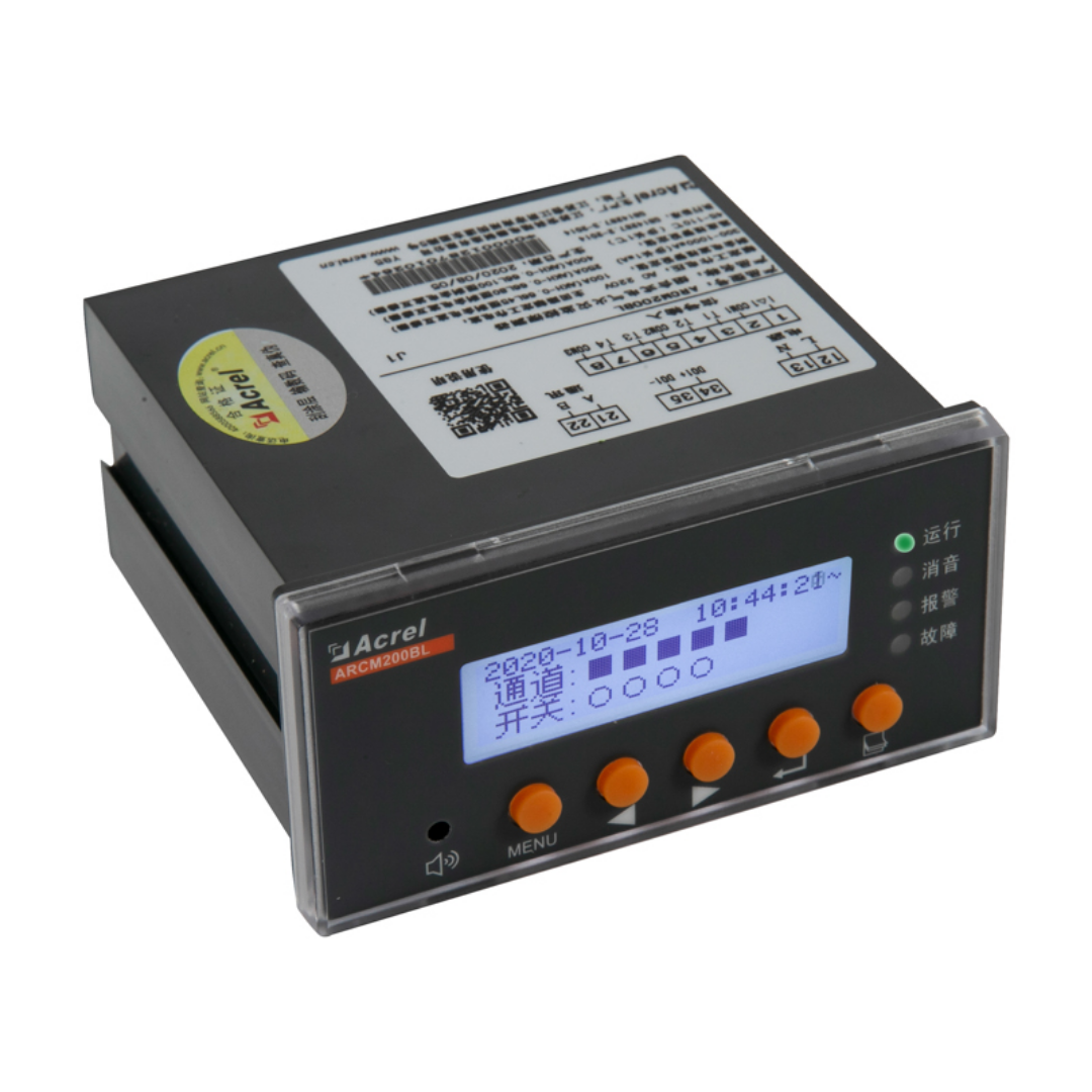 安科瑞 ARCM200BL-J1电气火灾监控探测器 低压配电系统 RS485通讯