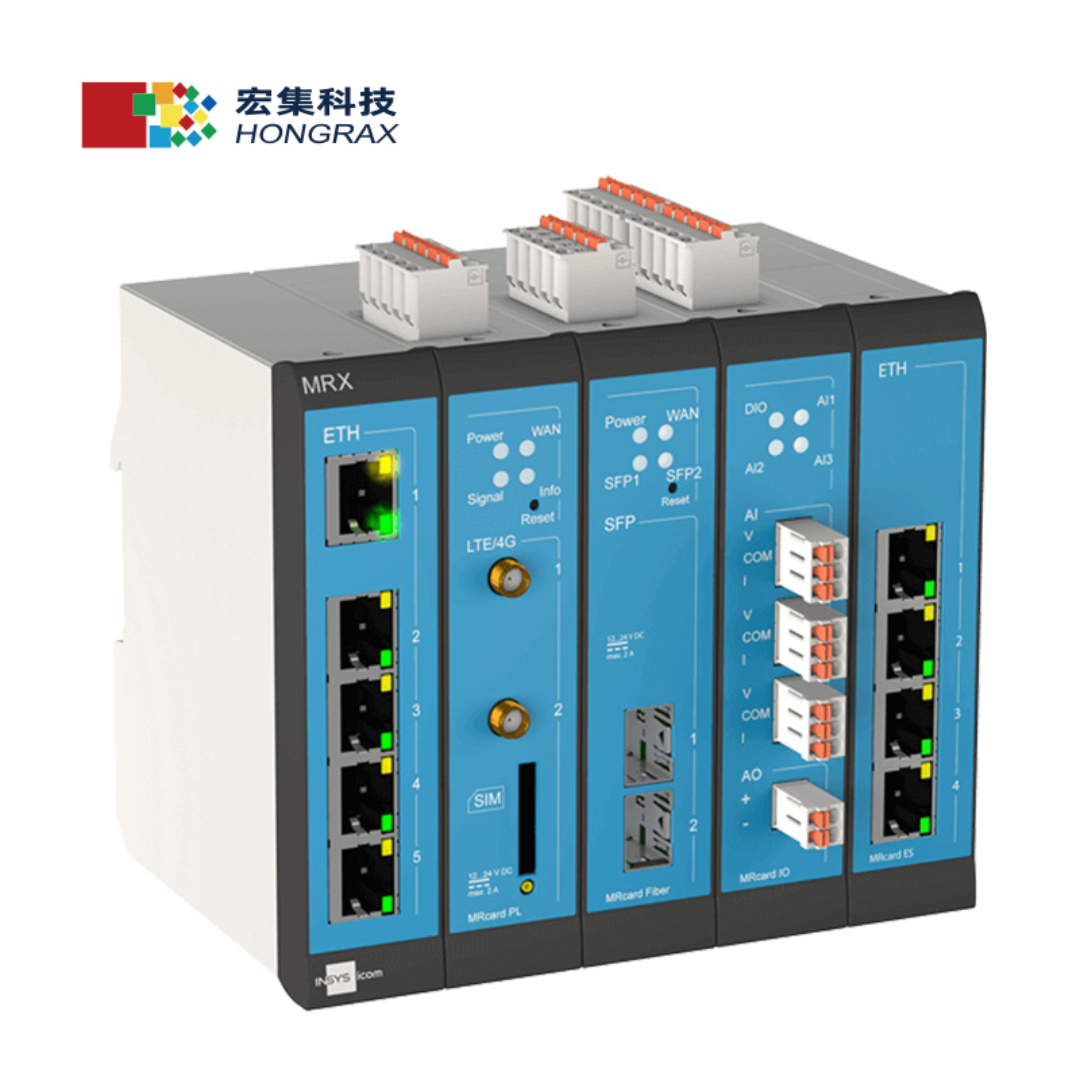 宏集灵活多变模块化工业路由器HJ-MRX