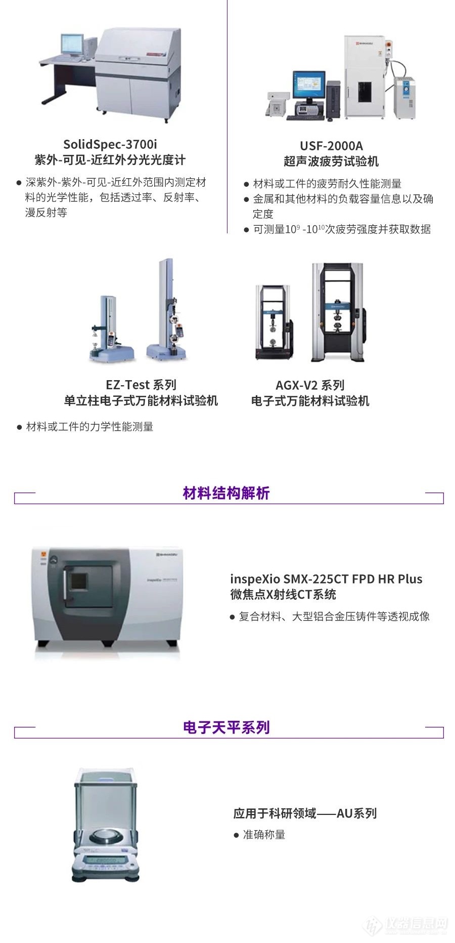 【设备更新】岛津分析仪器方案