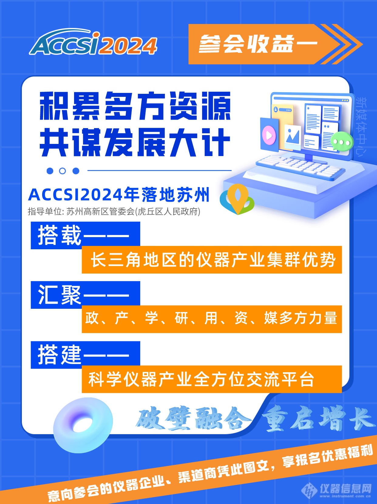 利处尽显，共绘仪器新篇——ACCSI 仪器厂商参会五大收益