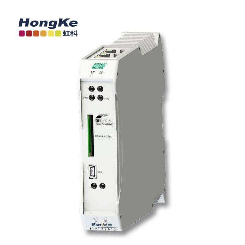 虹科实时以太网双端口网关协议转换器HK-NT151 支持EtherCAT、PROFINET等协议