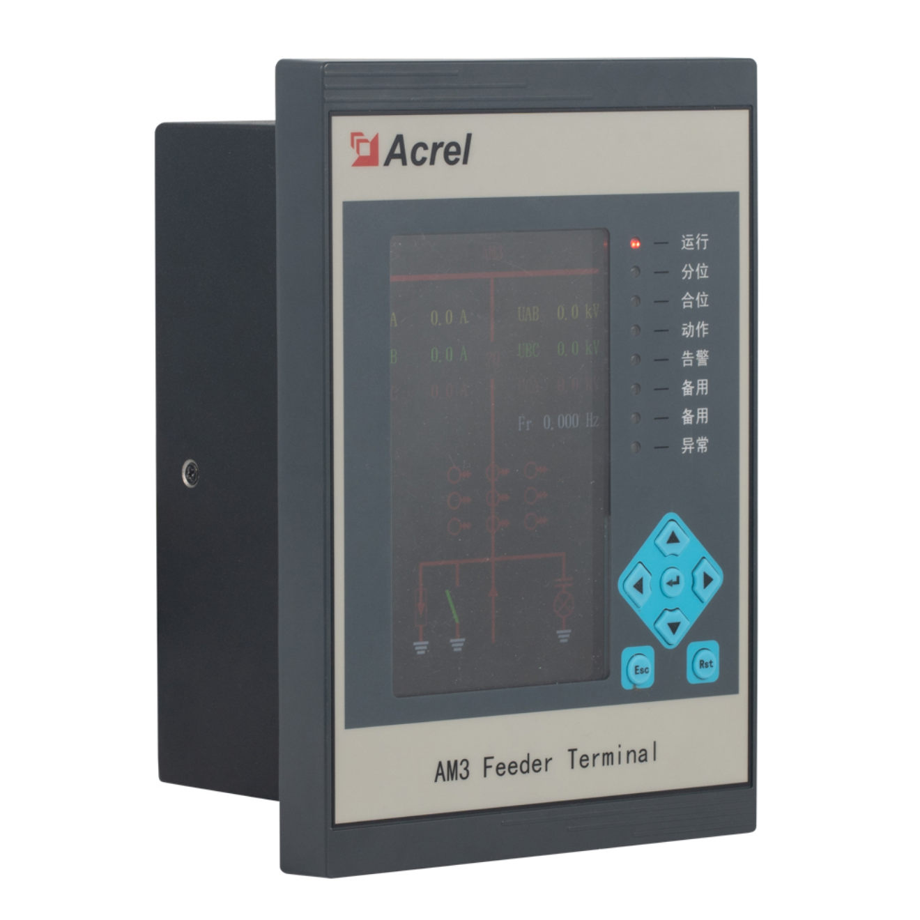 安科瑞 电流型微机保护装置 AM3-I分布式光伏发电 防孤岛保护