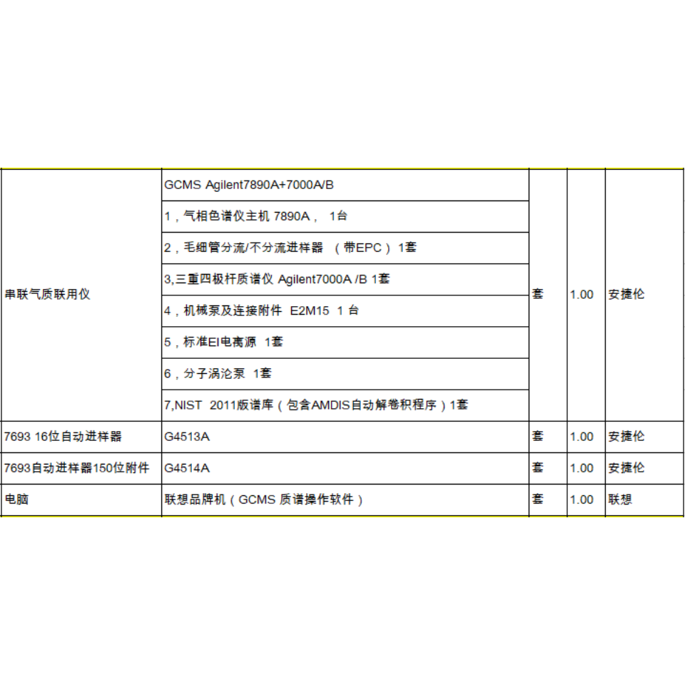 二手安捷伦串联气质联用仪GCMS Agilent7890A+7000A/B