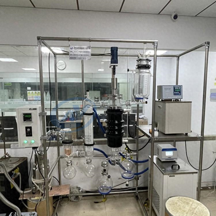 化工实验室分子蒸馏仪多级薄膜蒸发器