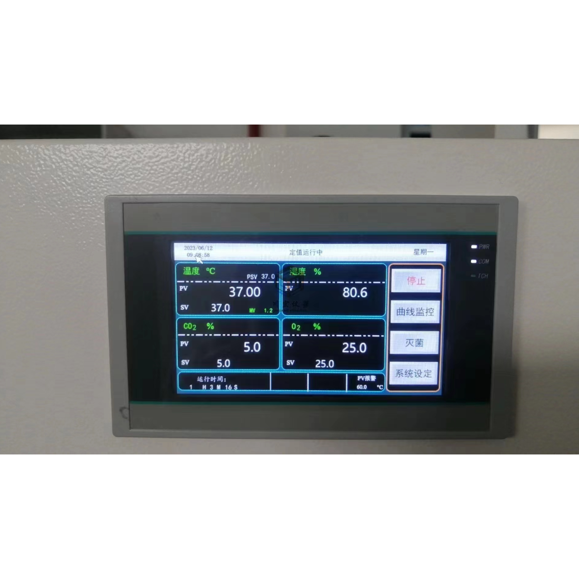 低温三气培养箱CHSQ-100D恒温细胞低氧孵箱 国产