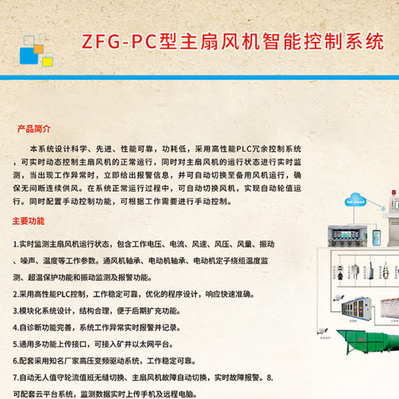 ZFG-PC型主扇风机智能控制系统