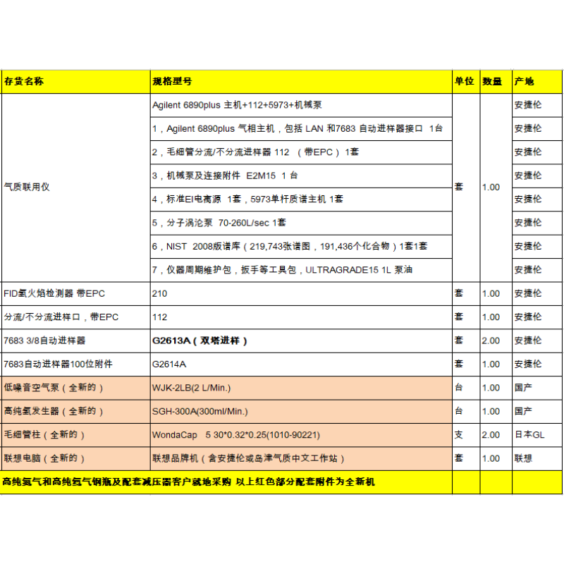 二手气质联用仪6890Plus+5973