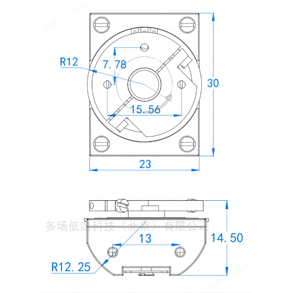 超低温压电旋转位移台Rotator25-optic.HV