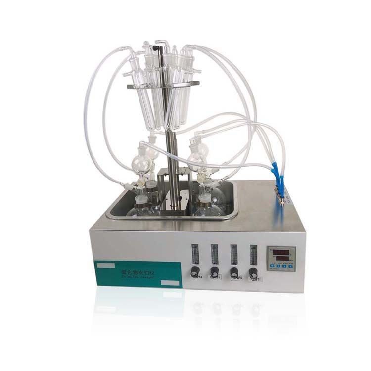水质硫化物酸化吹气仪 自动控温