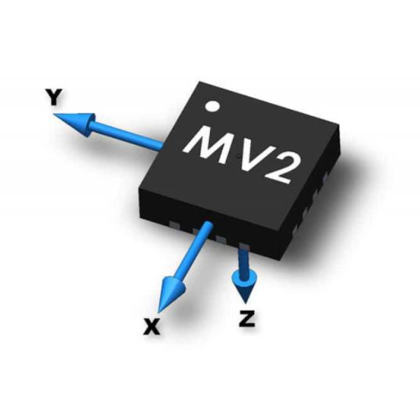 Metrolab 3轴磁传感器芯片MagVector&trade;MV2
