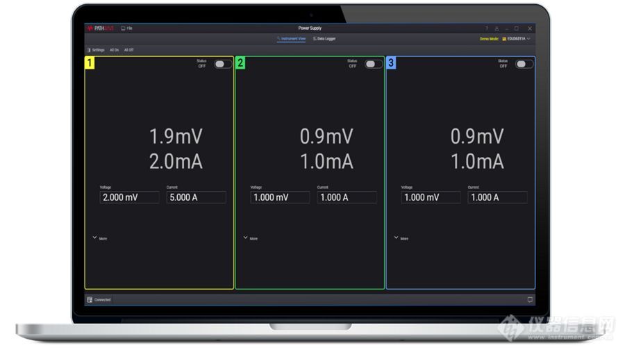 PathWave BenchVue 电源软件