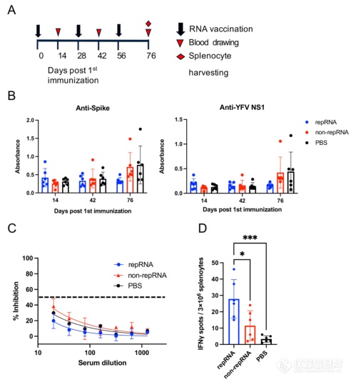 【NEPA21】利用黄热病病毒复制子构建SARS-CoV-2 repRNA疫苗及其检测