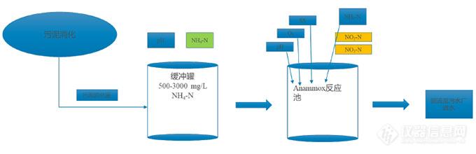 EZ1301 硝氮和亚硝氮分析仪在厌氧氨氧化工艺中的应用