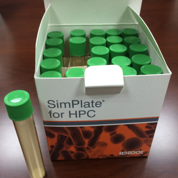 SimPlate酶底物法检测菌落总数