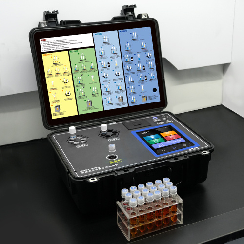 便携式cod氨氮总磷总氮水质检测测定仪GNST- 800A
