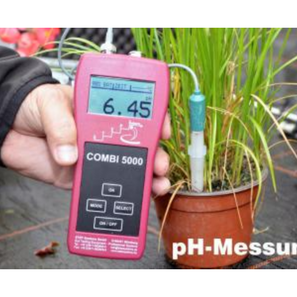 土壤多参数PH、EC、温湿度、盐度速测仪