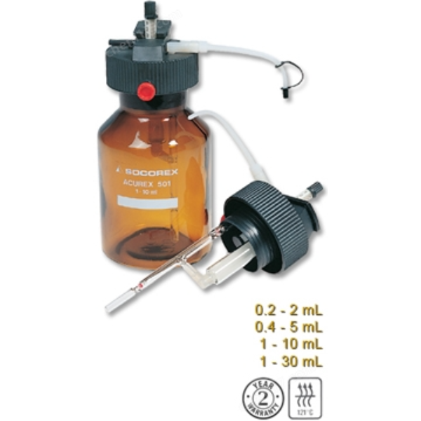 501.302 Socorex 紧凑型瓶口分液器