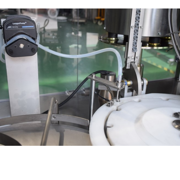 冻干专用蠕动泵液体灌装加塞轧盖机