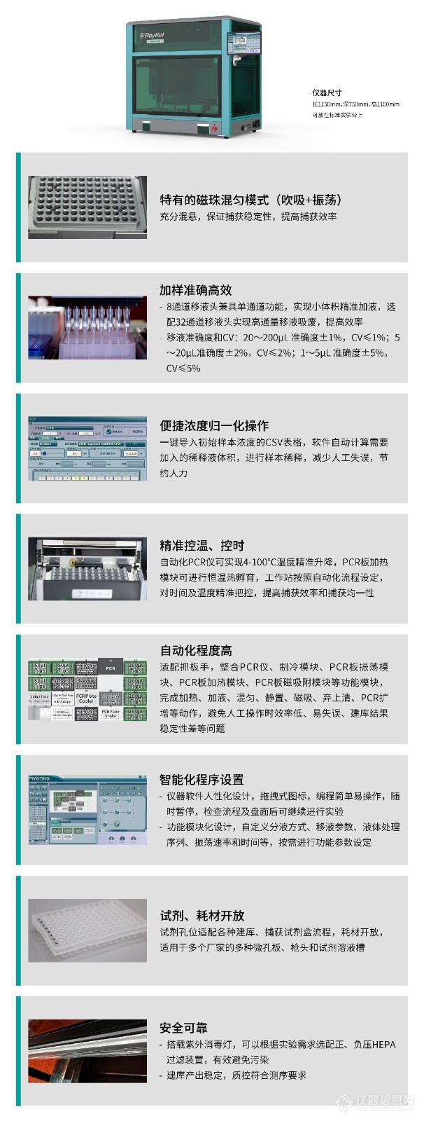 适配靶向测序，睿科NGS杂交捕获自动化解决方案