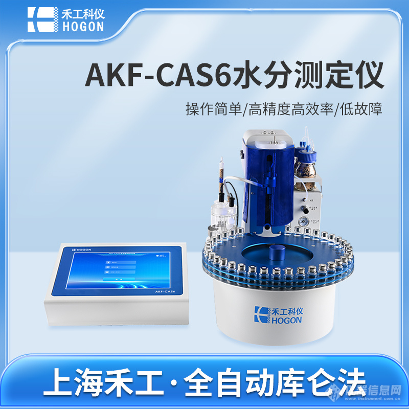 试用邀请|锂电革新，精准测量 ：AKF-CAS6多工位全自动水分测定仪