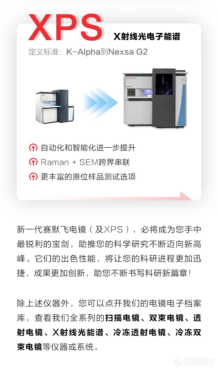 仪器设备更新 | 赛默飞产品升级·技术迭代（电镜篇）