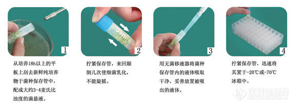 菌种保存流程