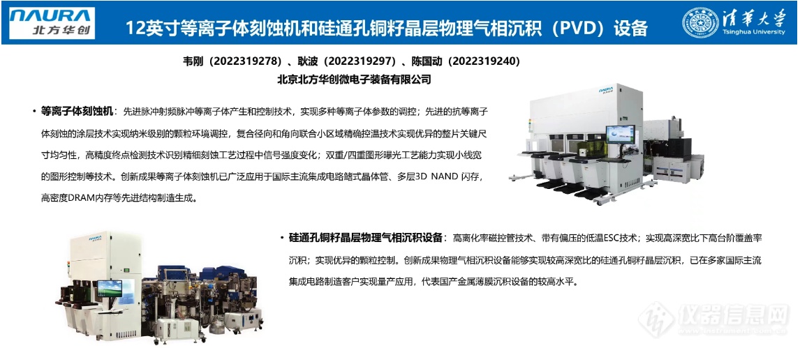 等离子体刻蚀机、PVD和扫描电镜等创新成果亮相2024清华大学工程博士论坛！