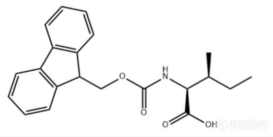 Fmoc-DL-异亮氨酸对映异构体反相色谱分离