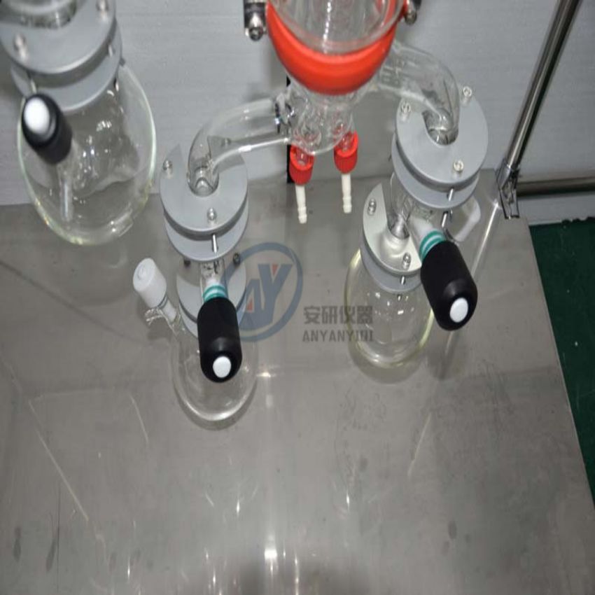 实验型薄膜蒸发器 真空刮膜液液分离装置