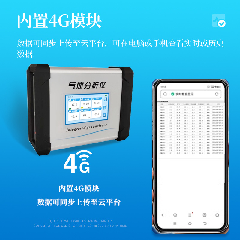 便携式果蔬保鲜库气体分析仪