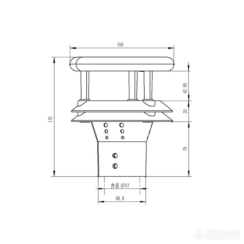 气象仪器/推荐：隧道风速风向检测器——实惠物美的风力发电风速风向仪