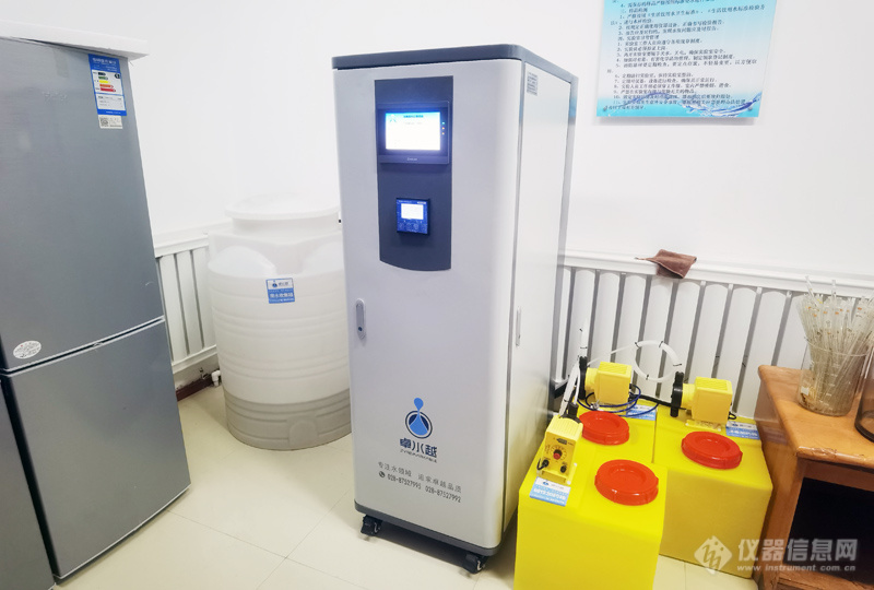 卓水越消毒污水处理设备案例分享之贵南县水质检测中心篇