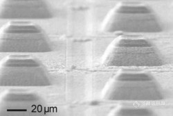 ICP-RIE etching of BiSbTeSe with CH4 / Ar gas mixture