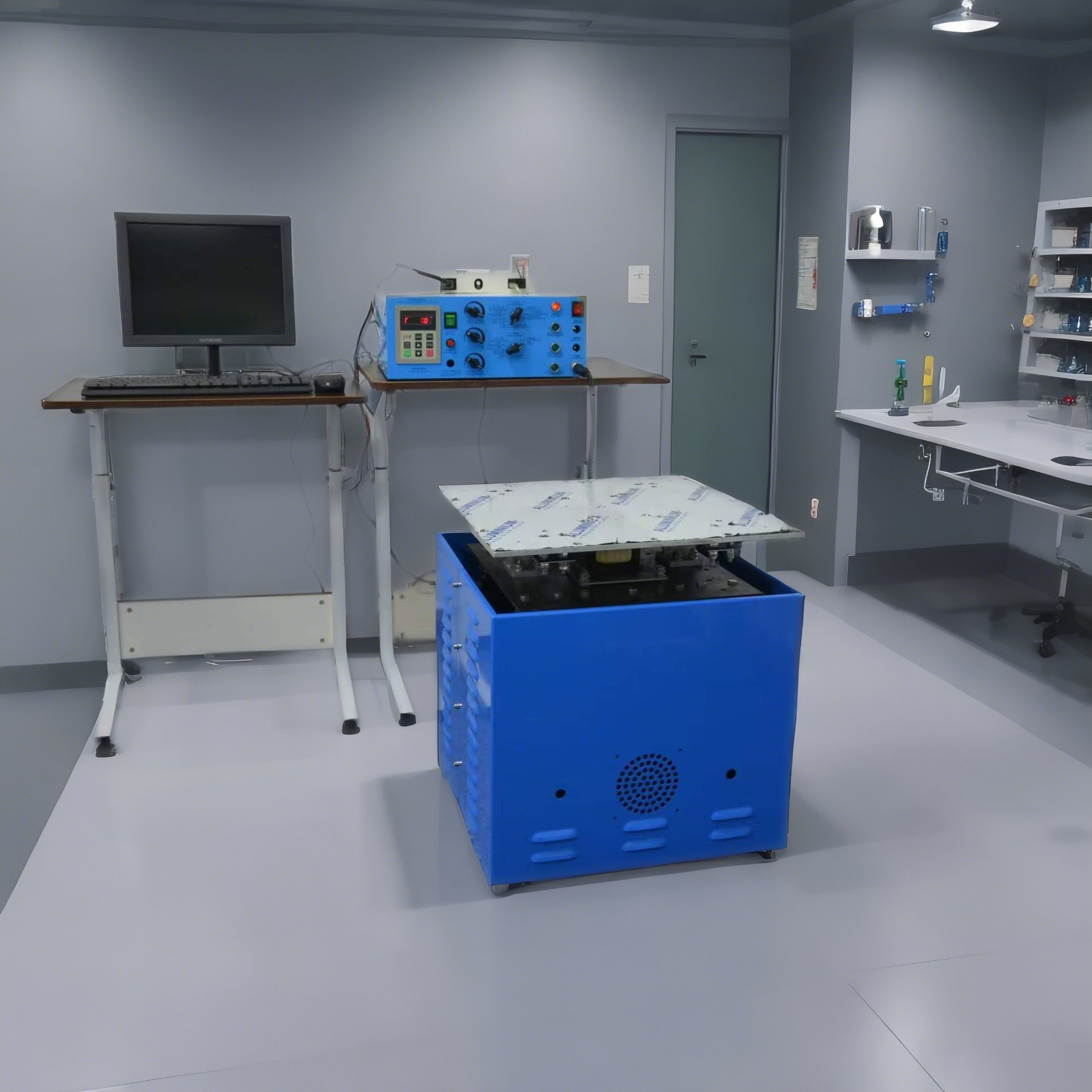 海银实验室三轴电磁振动试验台